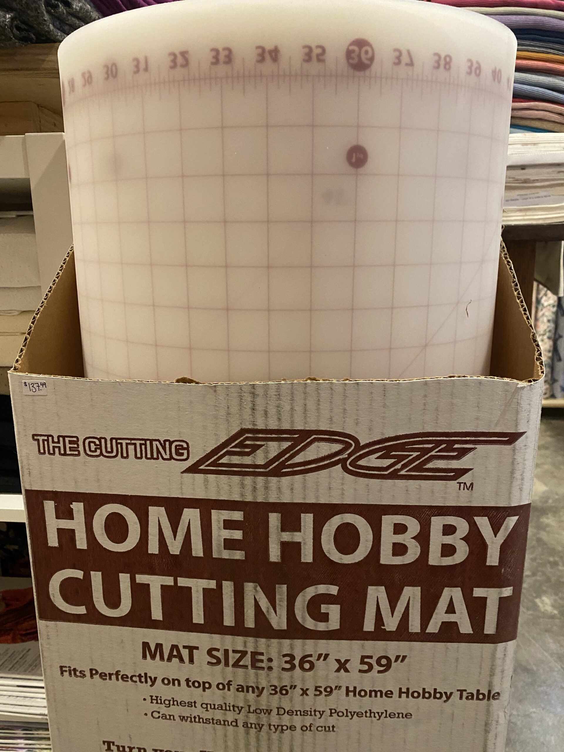 Home Hobby Cutting Mat, 36 x 59.